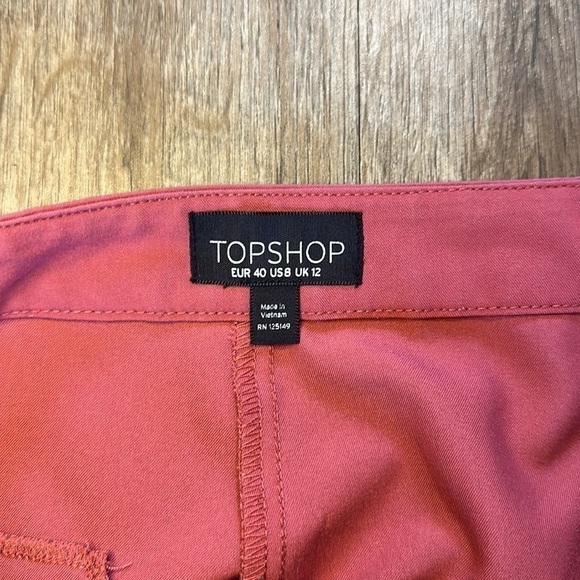 TOPSHOP SLIM FLARE DRESS PANT (SIZE 8) - Picture 4 of 5
